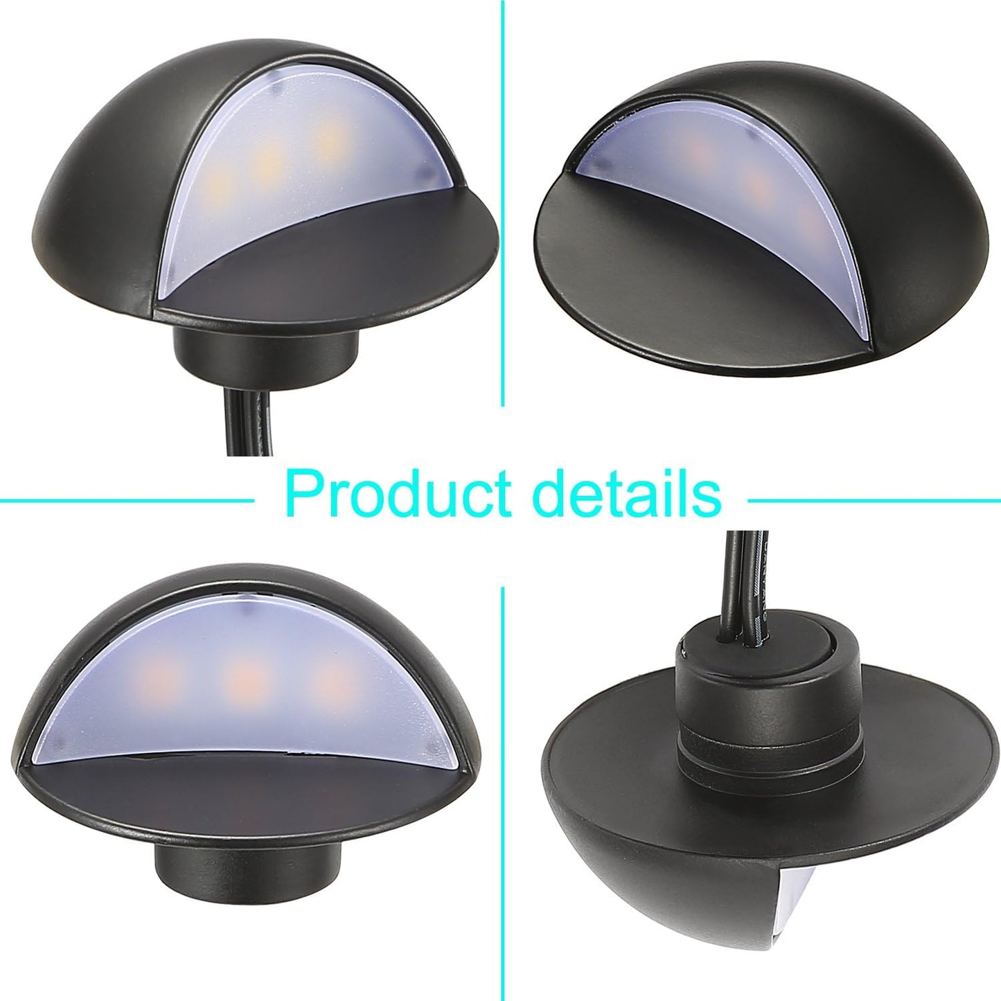 FVTLED LED Deck Step Light Separate Individual Lamps for Replacement