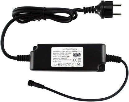 FVTLED Power Adapter, Transformer, Power Supply ETL CE  UKCA GS SAA BS Listed DC 12V 8W 12W 30W 48W US AU EU UK Plug Only Suitable for FVTLED LED Deck Lights Kit