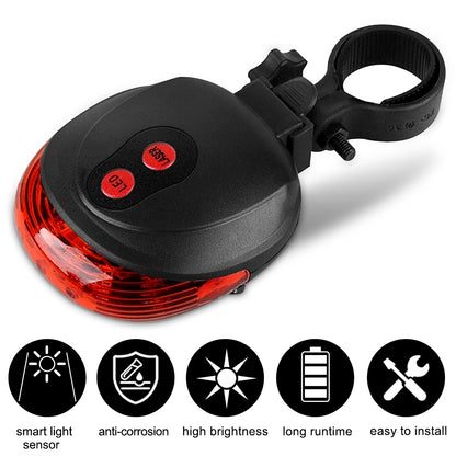 FVTLED Bike Light for Night Riding, 2500LM Bicycle Headlight & Taillight, Multiple Modes, 3000mAh USB C Rechargeable Waterproof LED Bright Bike Headlights for Cyclists and Road Mountain and Commuters
