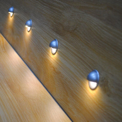 FVTLED WIFI Control Warm White / RGB Low Voltage LED Deck Lights kit Φ1.38 Outdoor Garden Yard Decoration Lamp Recessed Landscape Pathway Step Stair Deck LED Lighting, Black/Silver/Bronze