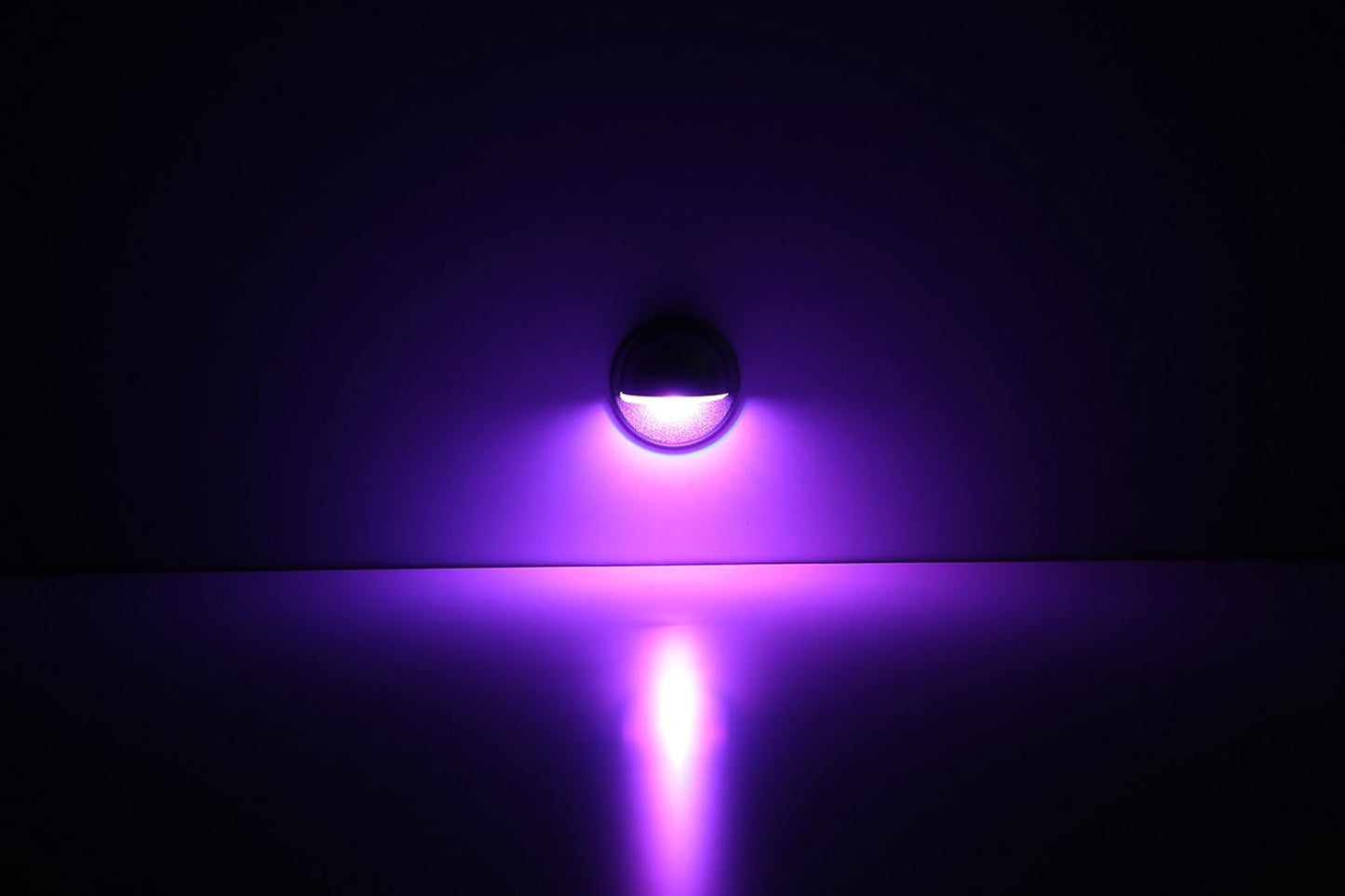 FVTLED WIFI Control Warm White / RGB Low Voltage LED Deck Lights kit Φ1.38 Outdoor Garden Yard Decoration Lamp Recessed Landscape Pathway Step Stair Deck LED Lighting, Black/Silver/Bronze