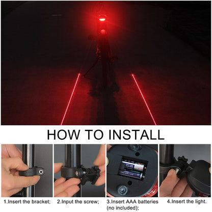 FVTLED Bike Light for Night Riding, 2500LM Bicycle Headlight & Taillight, Multiple Modes, 3000mAh USB C Rechargeable Waterproof LED Bright Bike Headlights for Cyclists and Road Mountain and Commuters