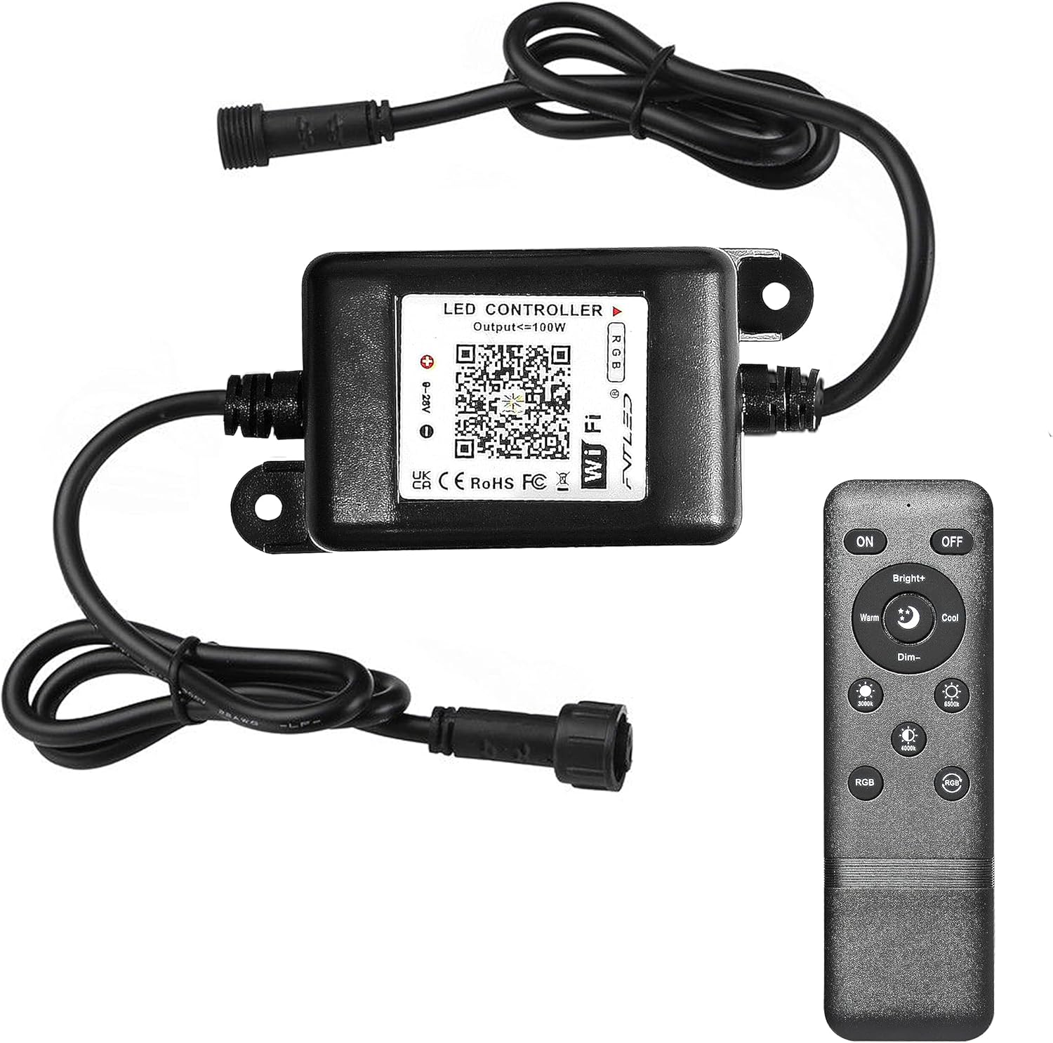 FVTLED WiFi Controller LED Wireless Smart Controller RGB RGBW Pixel Wa