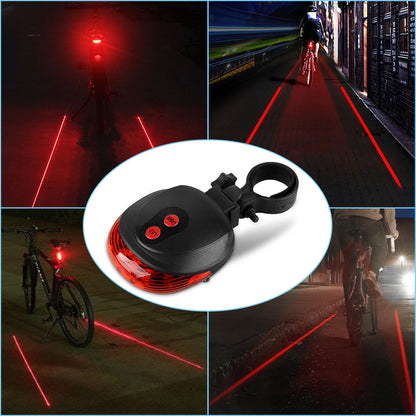 FVTLED Bike Light for Night Riding, 2500LM Bicycle Headlight & Taillight, Multiple Modes, 3000mAh USB C Rechargeable Waterproof LED Bright Bike Headlights for Cyclists and Road Mountain and Commuters