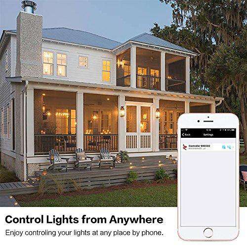 WiFi Recessed Lighting,Alexa Google Home Wireless Smart Phone RGB Lights