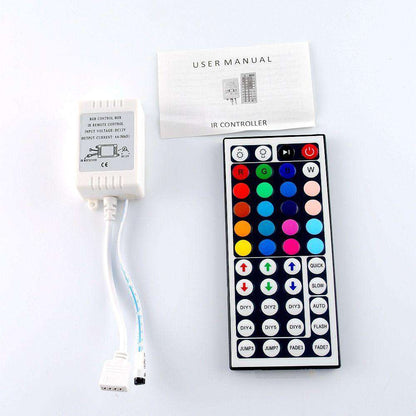LED Waterproof RGB Strip Light SMD3528 5050 LED Lights Strips Tape set Low Voltage 12V 60pcs LEDs/Meter