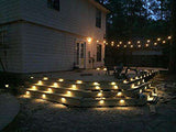 Waterproof Outdoor Step Stairs Garden Yard Patio Landscape Decor Lights Warm White Lamp