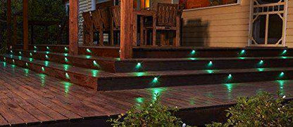Waterproof Outdoor Step Stairs Garden Yard Patio Landscape Decor Lights Warm White Lamp